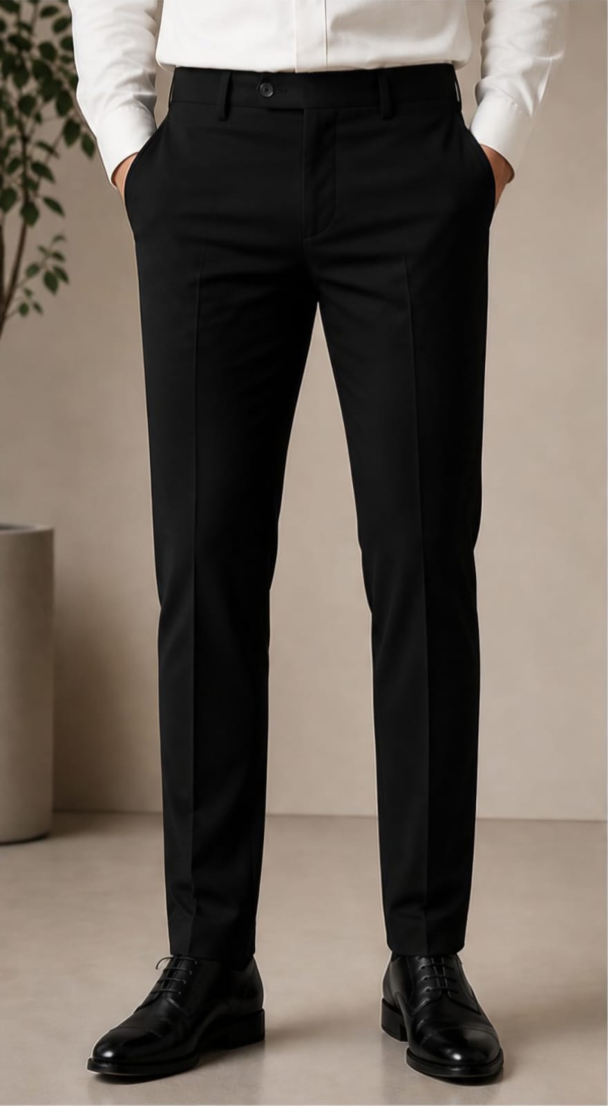 Patloon Ventures Iconic Black regular pants